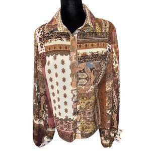 Flying Tomato Patterned Blouse